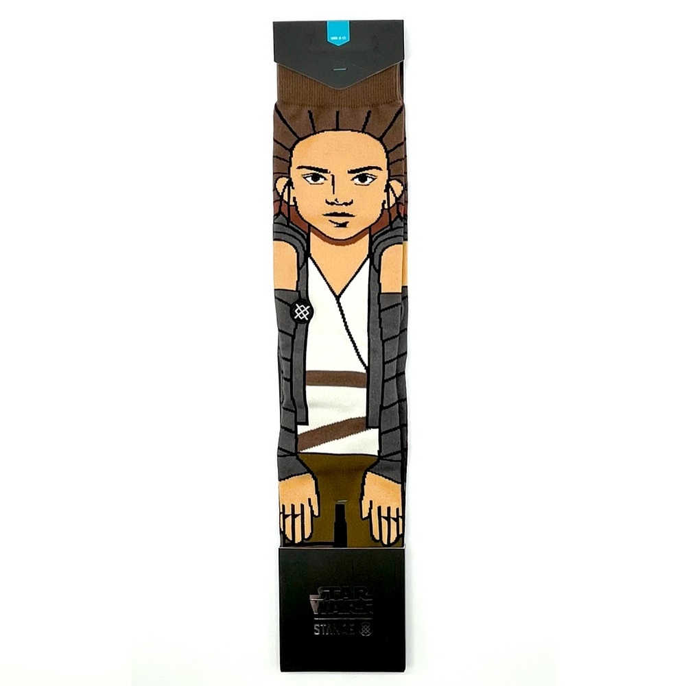 NWT STANCE x Star Wars The Force Awakened Rey Socks, Size L (9-12)